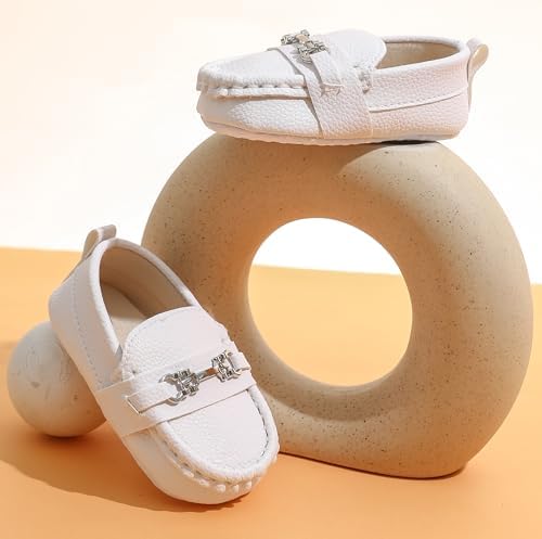 Greceen Baby Oxford Shoes PU Leather Loafers 1