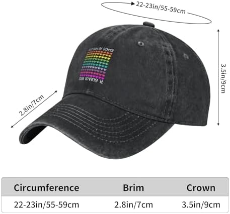 100 Day of School Still Loving It Baseball Cap for Women Men