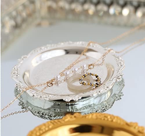 Leewe Round Storage Tray Jewelry Holder Organizer 1