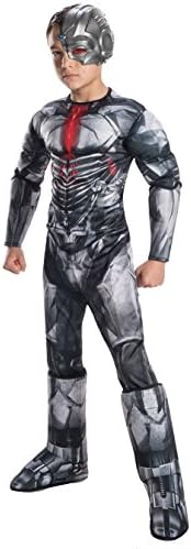 Rubies Childs Justice League Cyborg Costume for Boys Small