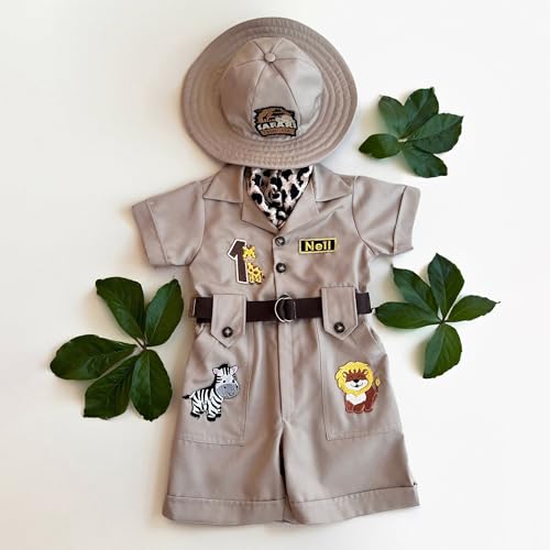 Personalized Safari Explorer Costume for Toddler