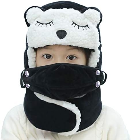 Greenery-GRE Cartoon Winter Ski Cap for Kids