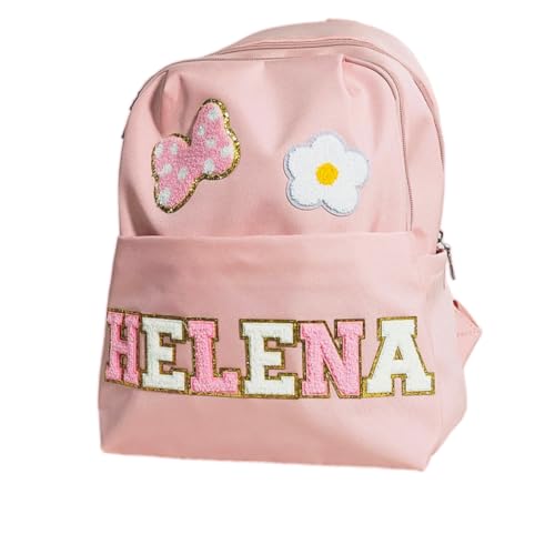 Personalized Toddler Backpack with Chenille Name 10x5x13