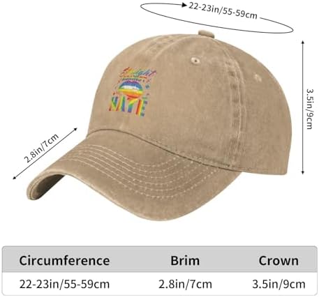 RTATBY Straight Against Hate Baseball Cap for Men Women