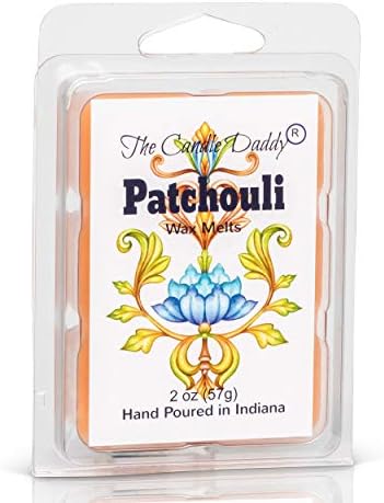 The Candle Daddy Patchouli Wax Cubes - 5 Packs - 10 Ounces Total