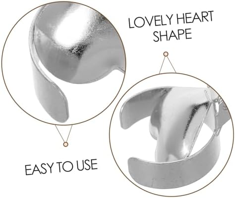 DECHOUS Heart Shaped Candle Snuffer Metal Tool