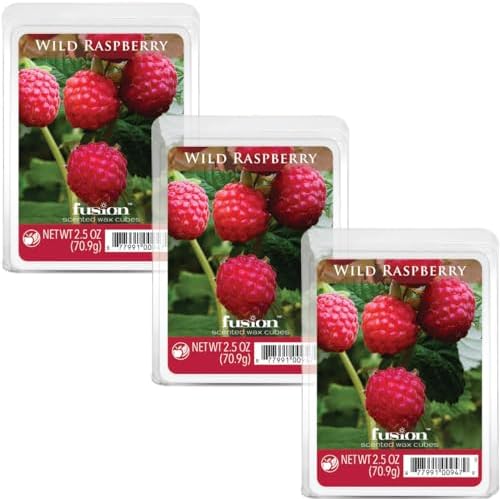 FUSION by Scentsationals Wild Raspberry Wax Melts - 3-Pack 25oz 1