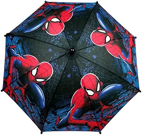 Spider-Man Kids Umbrella Black One Size 1