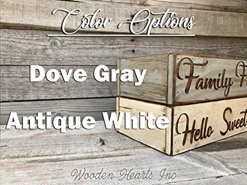 Wood Tray Engraved with 5 Painted Quart or Pint Jars