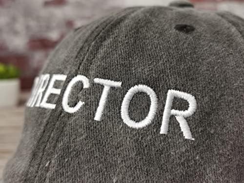 Hepandy Embroidered Director Hats for Men Women 1