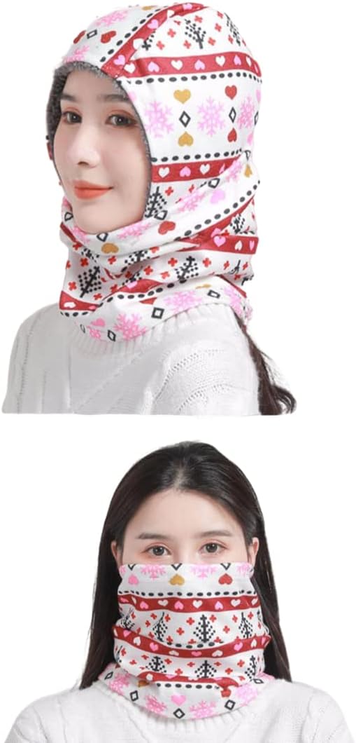 Kids Winter Thermal Fleece Balaclava Hood