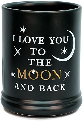 Elanze Designs Love You to The Moon Jar Candle Warmer