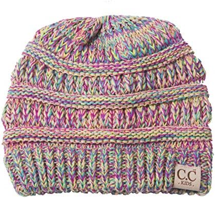 Gravity Threads Kids Soft Cable Knit Winter Beanie 1