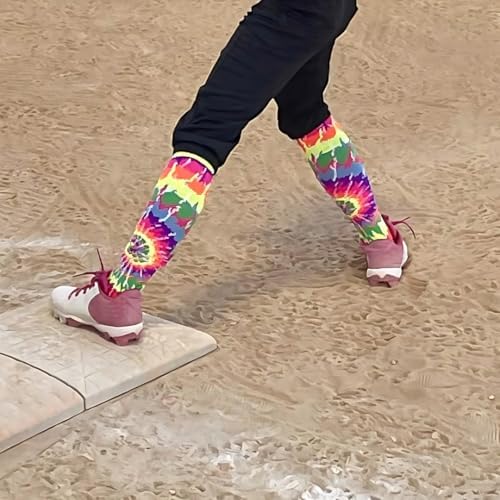 MadSportsStuff Tie Dye Socks for Sports