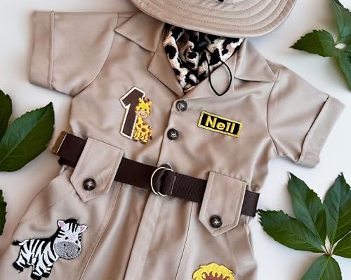 Personalized Safari Explorer Costume for Toddler
