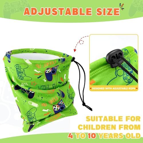 Kids Ski Mask Winter Fleece Gaiter for 4-10 Years 1