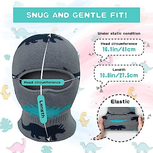 GSAFEME Kids Balaclava Ski Mask - Winter Face Cover for Boys Girls