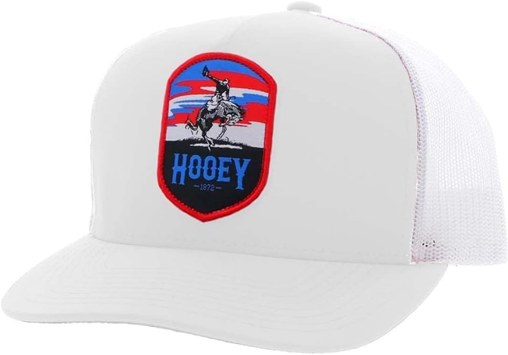 HOOEY Mens Cheyenne Snapback Adjustable Hat