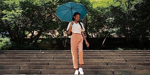 Weatherman Compact Mini Umbrella - Windproof for 45 MPH