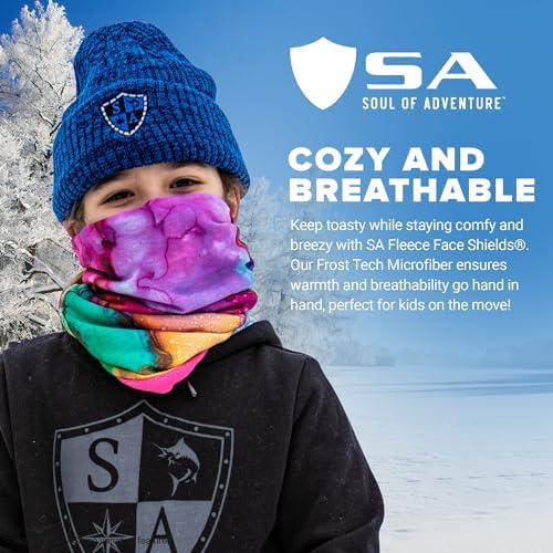 S A Frost Tech Fleece Face Shield for Kids