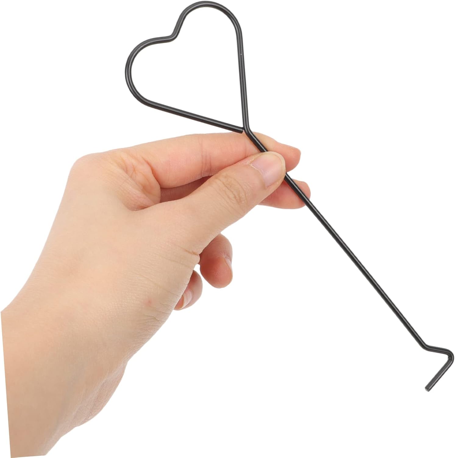 Happyyami Iron Heart-Shaped Candle Wick Dipper 4 Pack