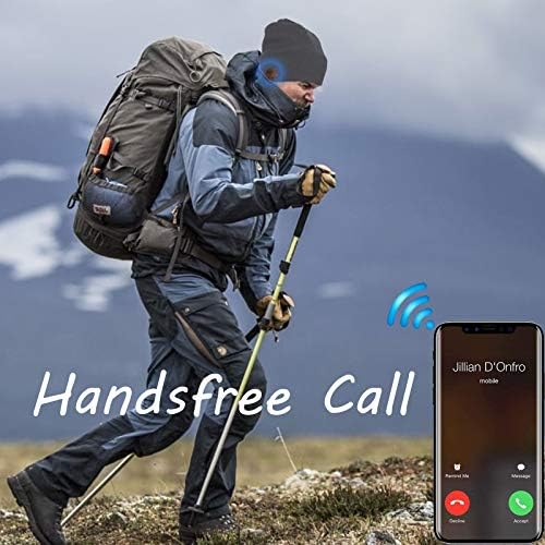 Wireless Music Beanie Hat for Men Women