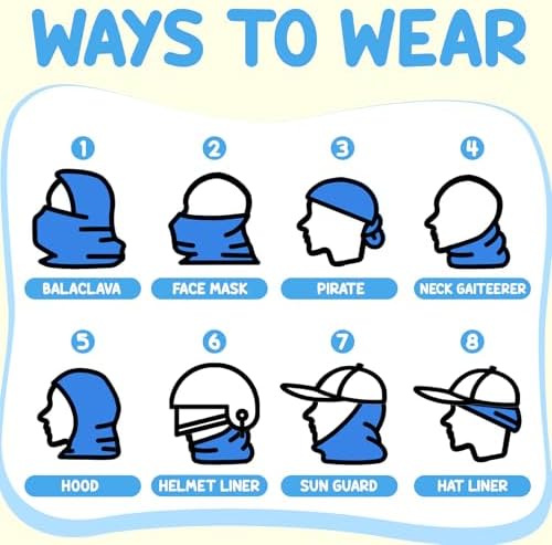 Sukeen Kids UV Sun Protection Balaclava Face Mask