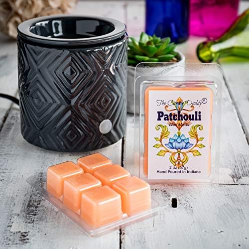 The Candle Daddy Patchouli Wax Cubes - 5 Packs - 10 Ounces Total