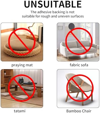Non Slip Couch Cushion Grips with Hook and Loop Tape