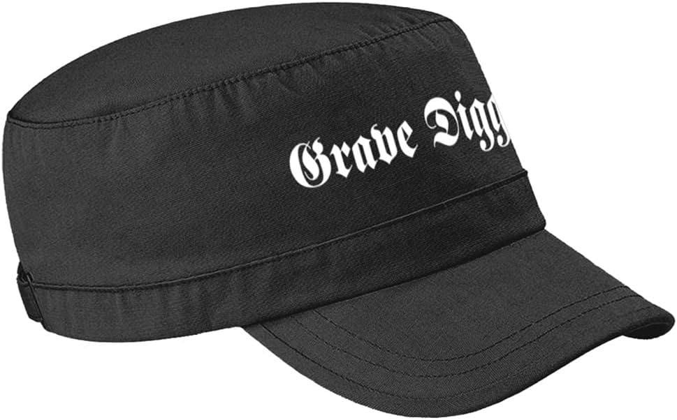 Grave Digger Army Cap Band Logo Official Black 1