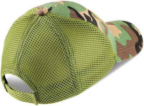 Lightbird Tactical Hat with OCP Military Patches and US Flag