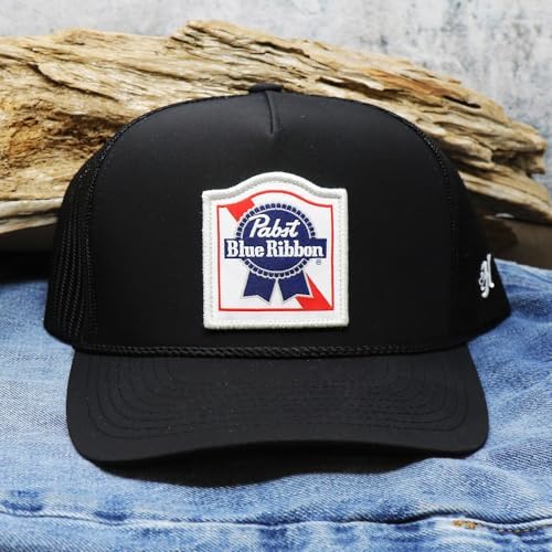 HOOEY Pabst Blue Ribbon Snapback Trucker Hat