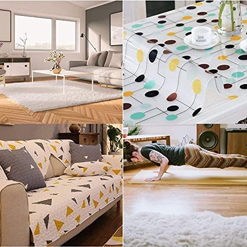 Xrrxy Non-Slip Rug Pad Liner 3x5 Ft PVC