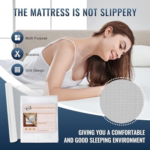 Comfypad Silicone Mattress Slide Stopper 54 x 72 in