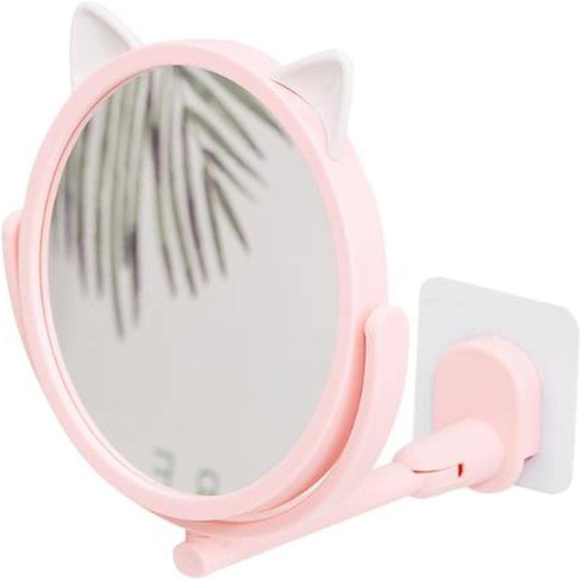 ZSQZJJ Foldable Wall Hanging Small Mirror with Rotating Bracket