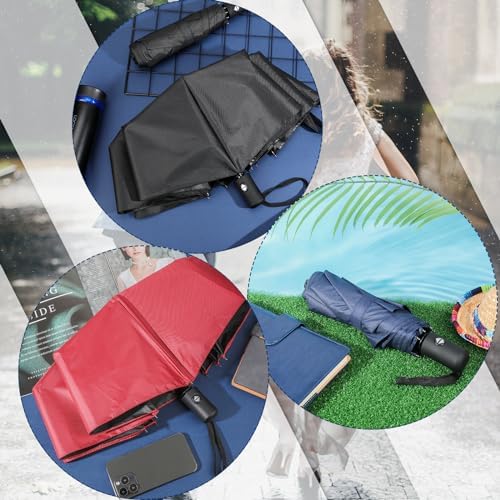 Jexine 6 Pcs Compact Automatic Umbrella Set 1