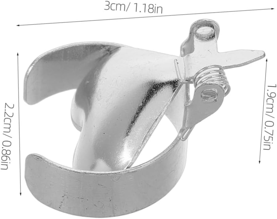 VOSAREA 2Pcs Heart Shaped Candle Snuffer Extinguisher 1