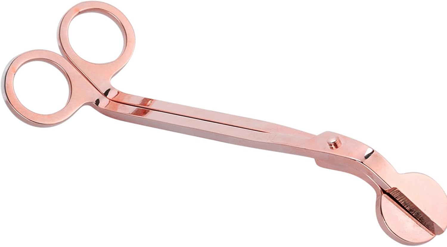 Stainless Steel Candle Wick Trimmer with Plated Finish