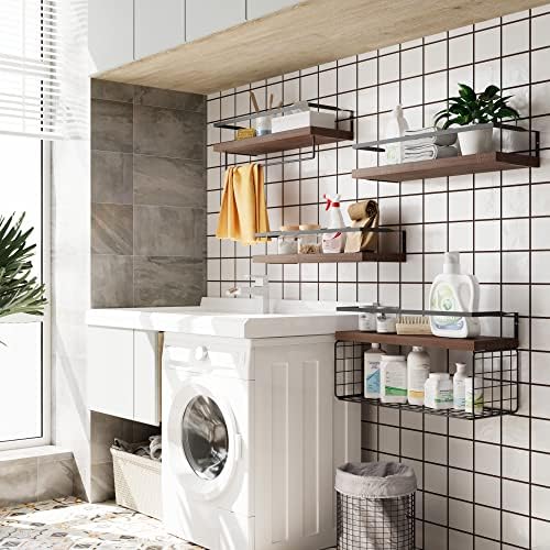 LUDORU 41 Tier Floating Shelves Wall Mounted
