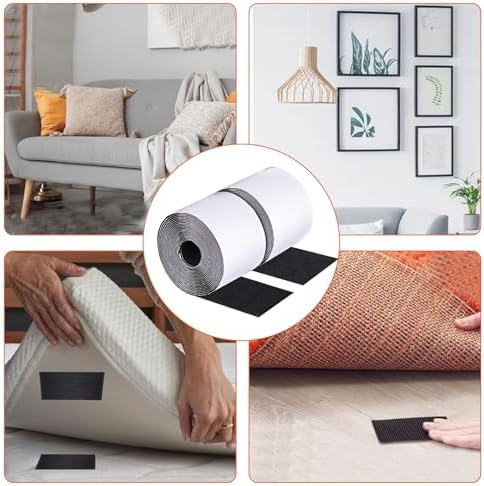 Non Slip Couch Cushion Grips with Hook and Loop Tape