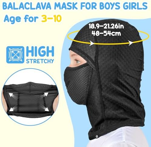 Sukeen Kids UV Balaclava Face Cover for Summer