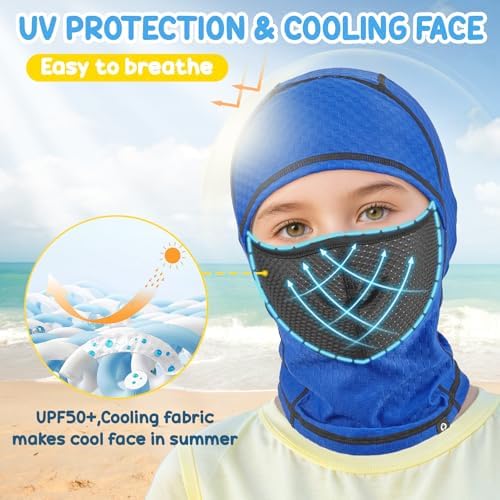 Sukeen Kids UV Sun Protection Balaclava Face Mask