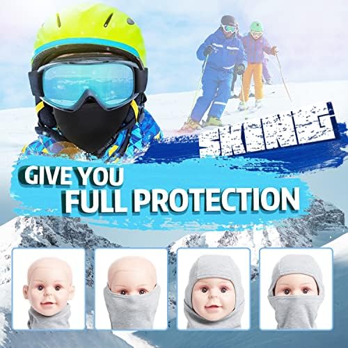 Kids Balaclava Face Mask - Winter Hat for Cold Weather Ski Mask