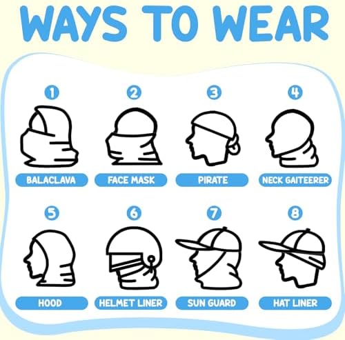 Sukeen Kids UV Sun Protection Balaclava Mask