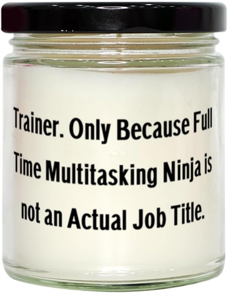 Cool Trainer Scent Candle - Fun and Clever Gift