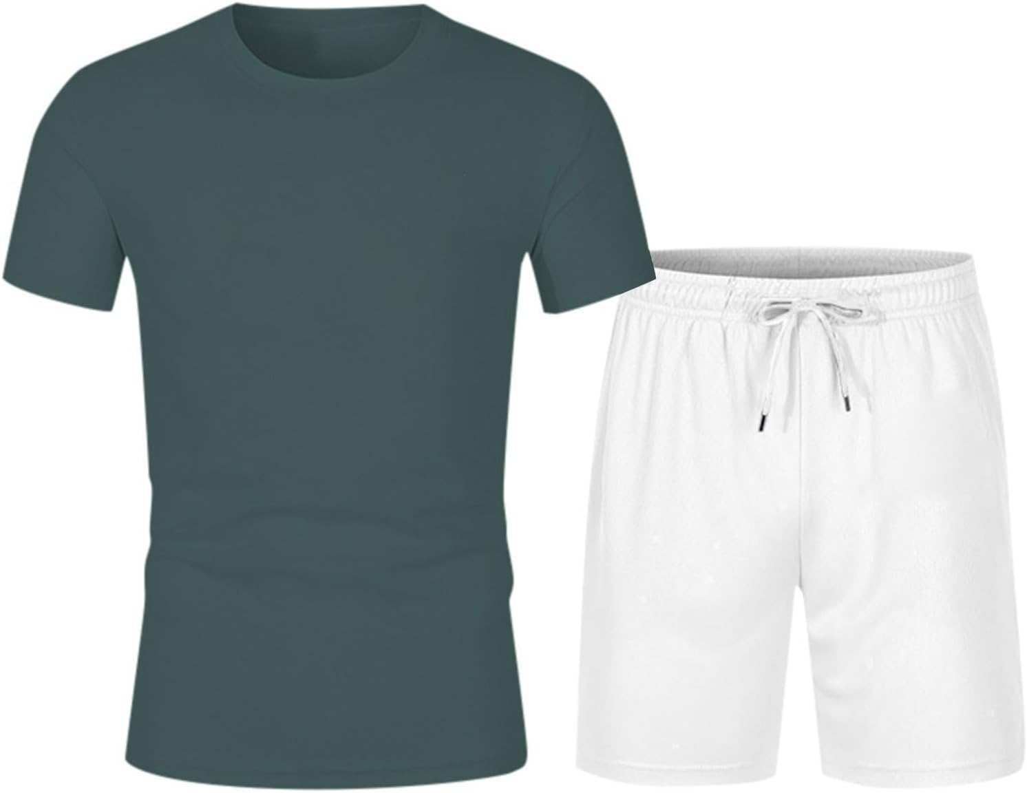 TTBDWiian Men 2 Piece Tracksuit Set