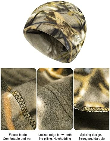 SATINIOR 4 Pack Cotton Skull Caps Winter Warm Beanies
