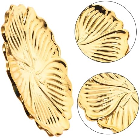 ERINGOGO Modern Decorative Iron Tray for Jewelry and Candy