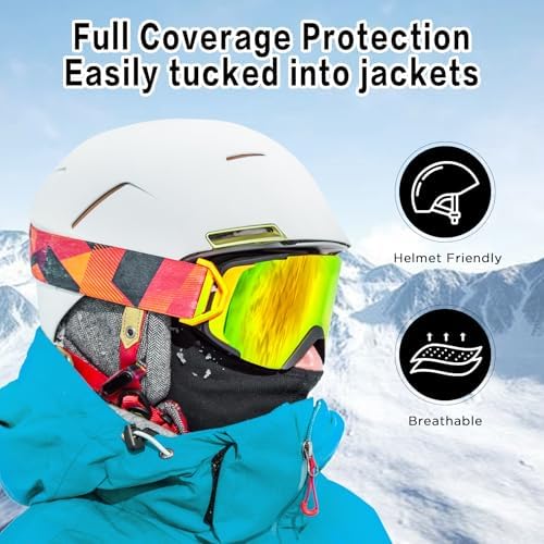 Jastore Kids Balaclava Ski Mask Scarf Fleece Gaiter Full Face Mask