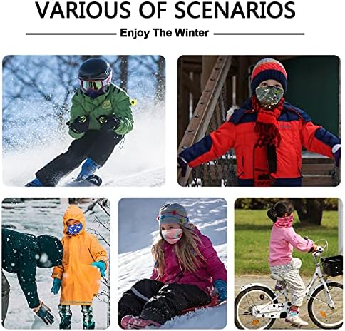 Outrip Kids Ski Mask Fleece Gaiter for 3-14 Years 1